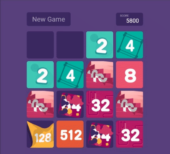 2048 Animated