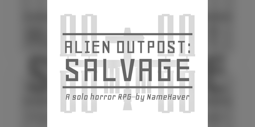 Cover image for Alien Outpost: Salvage