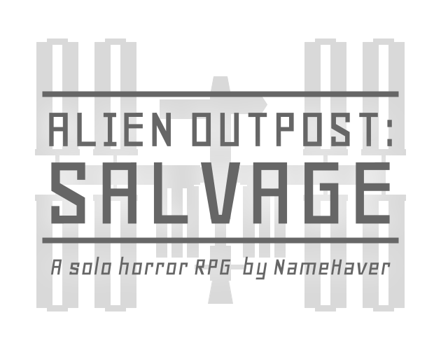 Cover image for Alien Outpost: Salvage