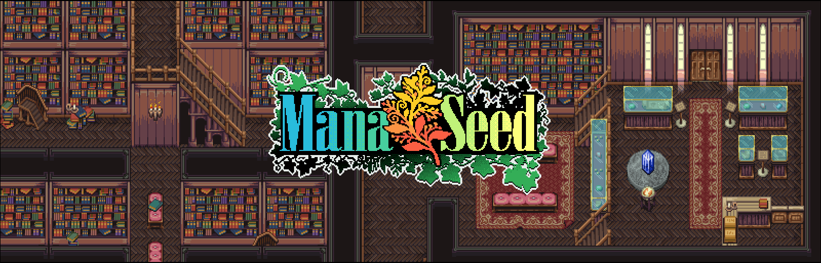Pixel Art Font - Mana Seed Font Collection
