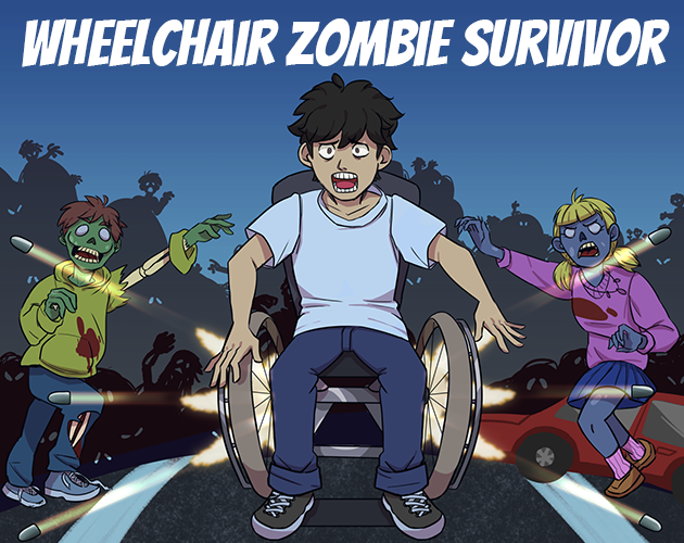 Wheelchair Zombie Survivor by wizgames