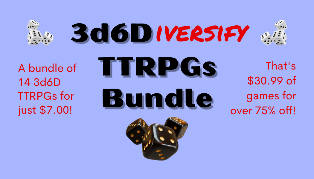 3d6Diversify TTRPGs Bundle