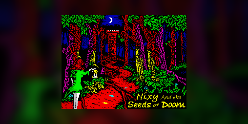 Cover image for Nixy and the Seeds of Doom