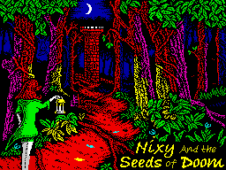Cover image for Nixy and the Seeds of Doom
