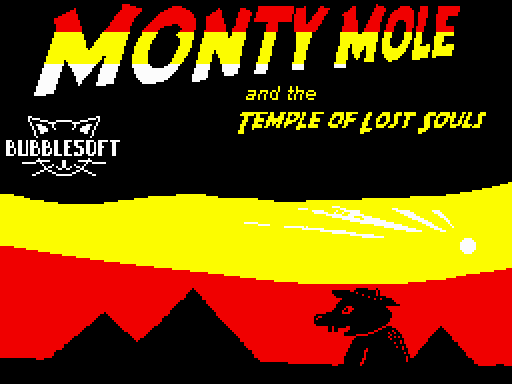 Cover image for Monty and the Temple of Lost Souls
