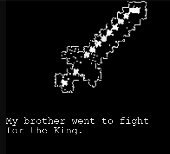 Cover image for My brother went to fight the king