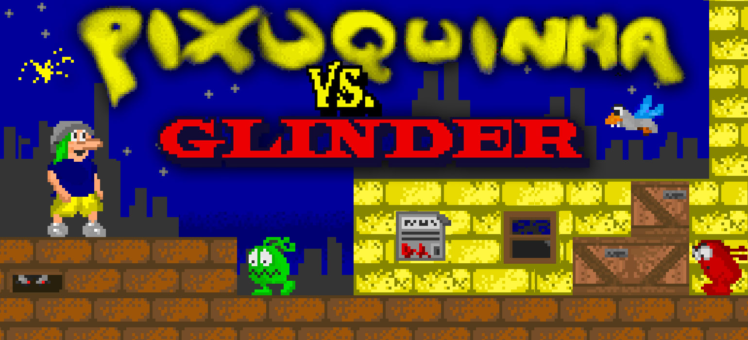 Pixuquinha Vs Glinder (1996 DOS game)