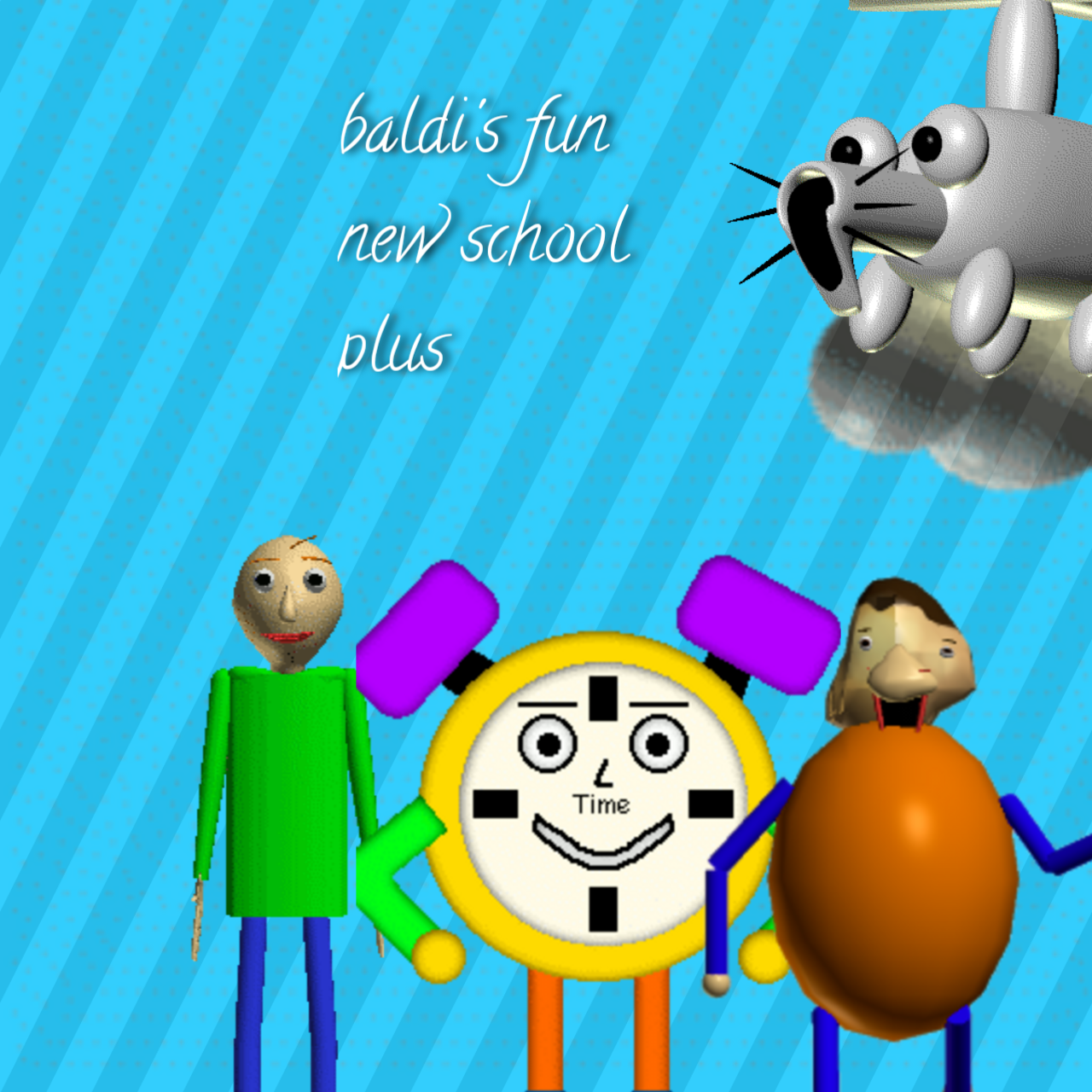 Baldi's Fun New School Remastered 1.4.4 Update Gameplay 