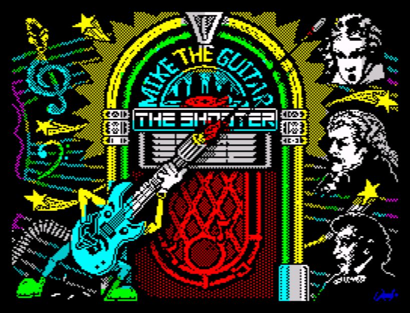 Cover image for Mike The Guitar - The Shooter 48k