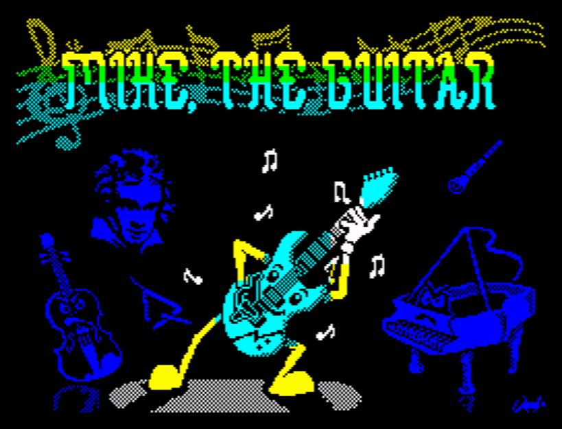 Mike The Guitar 128k by ZXAMAZE