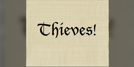 Cover image for Thieves!