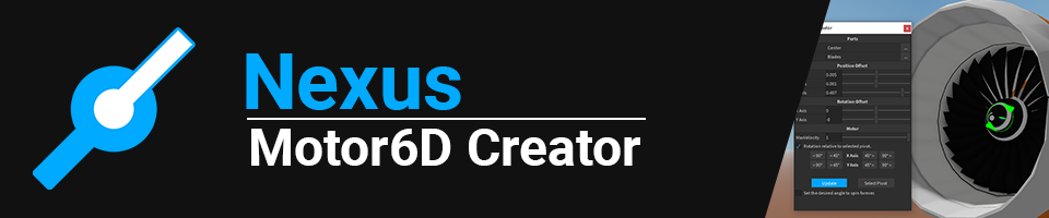 Nexus Motor6D Creator