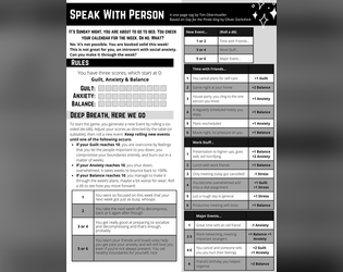 Speak With Person  