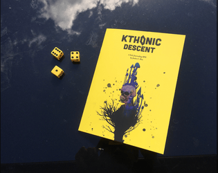 Kthonic Descent   - Solo Journaling Pen & Paper RPG Zine 