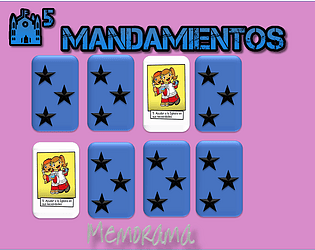 Memorama 5 Mandamientos