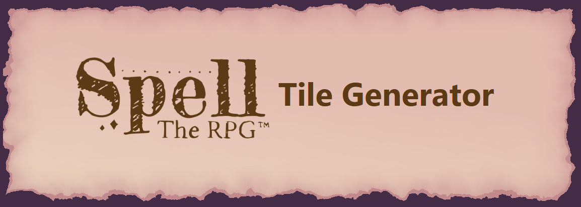 Spell: The RPG - Letter Tile Generator