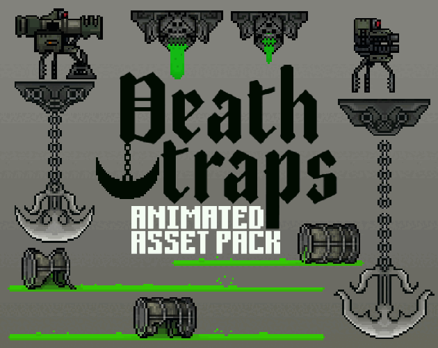 Death Traps - Fully Animated Asset Pack by Death trap