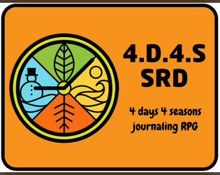 4d4s SRD   - A solo Journaling SRD 