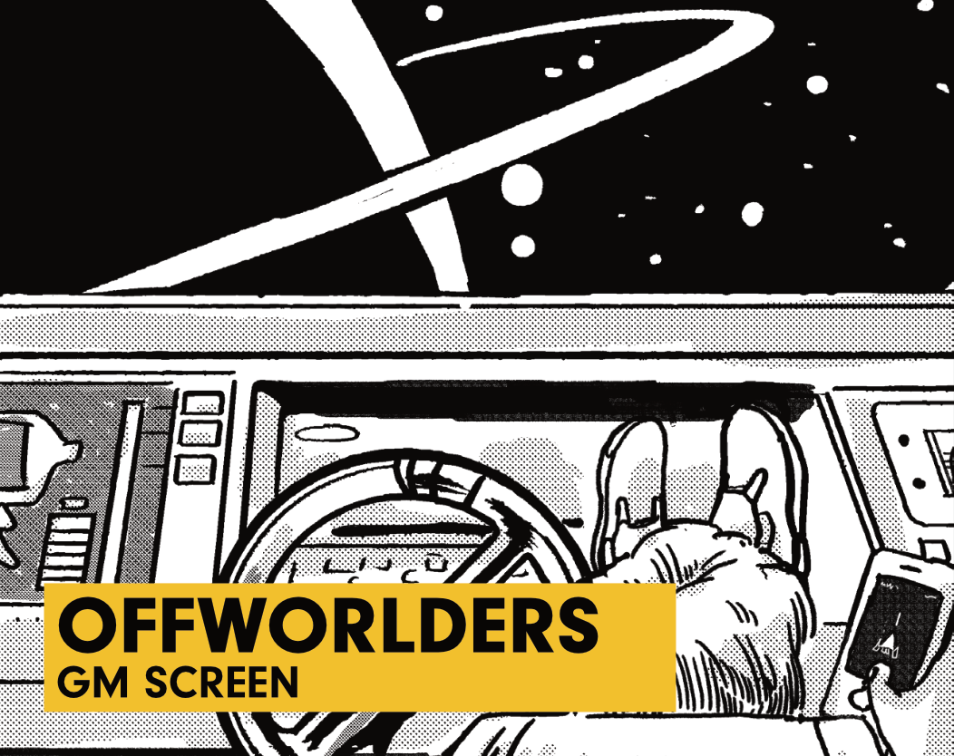 Cover image for OFFWORLDERS GM Screen