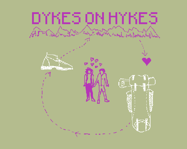Cover image for Dykes on Hykes