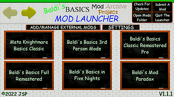 Baldi's Mod Paradox 2 [Baldi's Basics] [Mods]