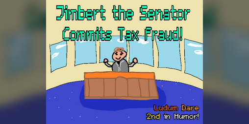 Cover image for Jimbert the Senator Commits Tax Fraud