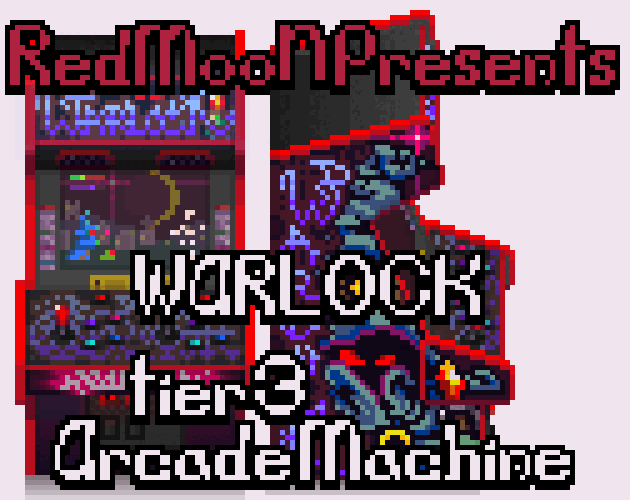 WARLOCK- Arcade Machine- RPGM MV, MZ, Doodads & More!