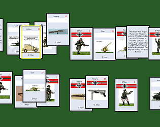 Digital Card Table with WW2 card game included