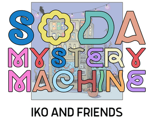 Soda Mystery Machine   - A game neutral TTRPG Soda Vending Machine pamphlet 