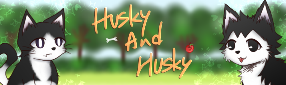 Husky and Husky🐾