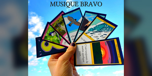 Cover image for MUSIQUE BRAVO, un jeu de cartes