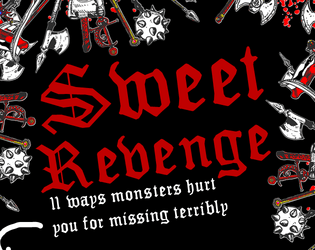 Sweet Revenge - OSR combat supplement  