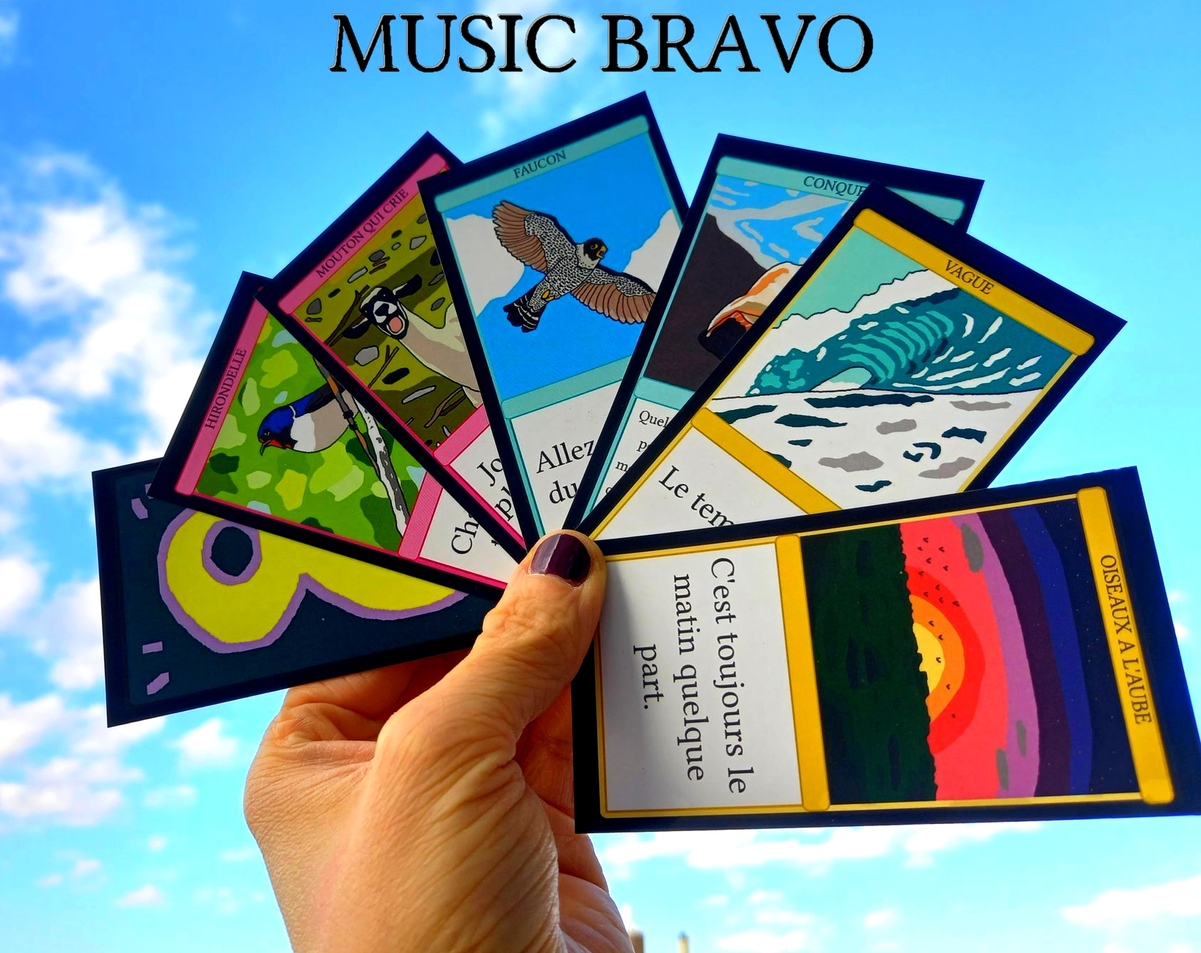 MUSIC BRAVO, a card game