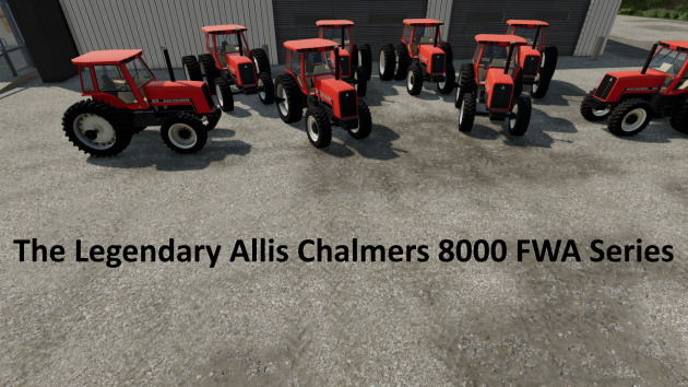 Cover image for Allis Chalmers 8000 FWA