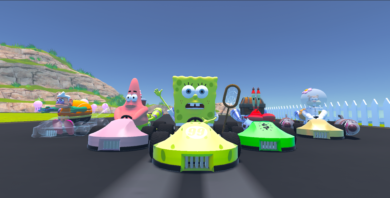 SpongeBob SquarePants: big races (DEMO)
