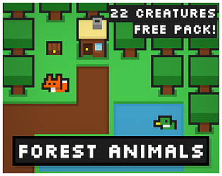 Animal pixel art pack - animal pixel art pack by MariaParraGames