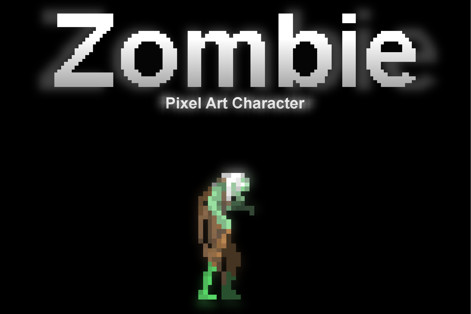 Zombie - Pixel Art Character