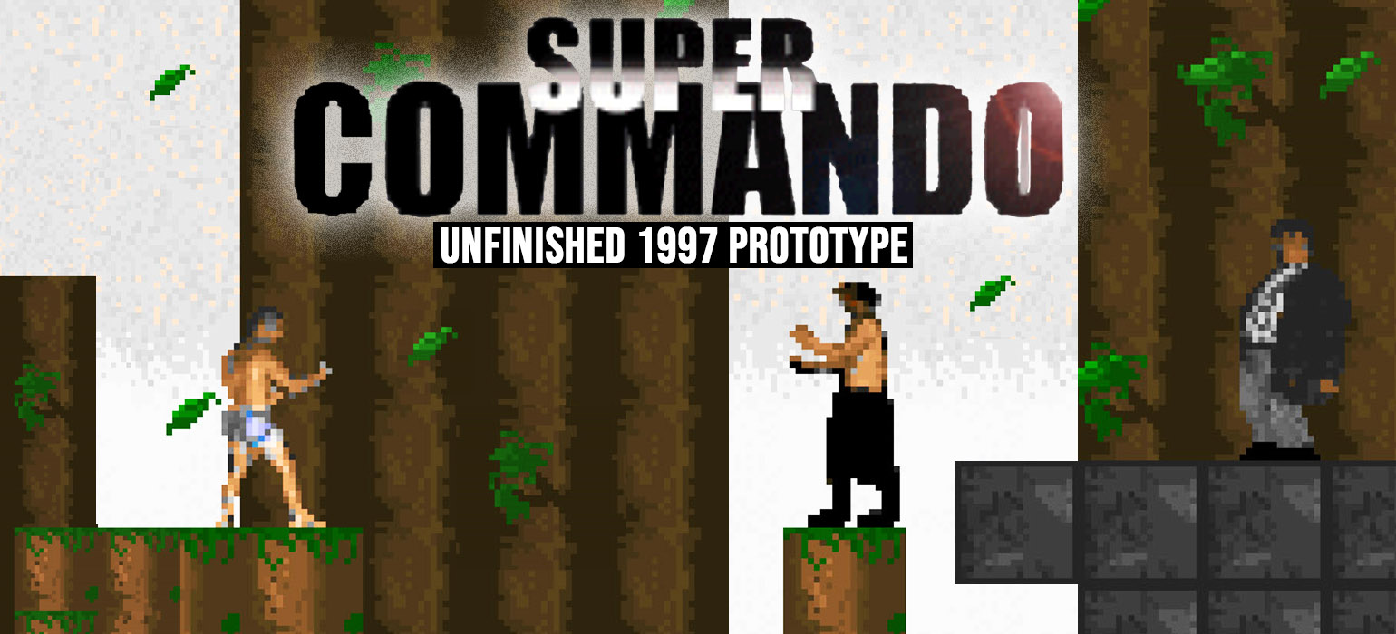 Super Commando (1997 DOS game) Canceled Prototype
