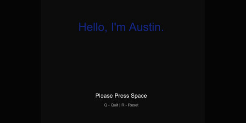 Cover image for Hello, I'm Austin.
