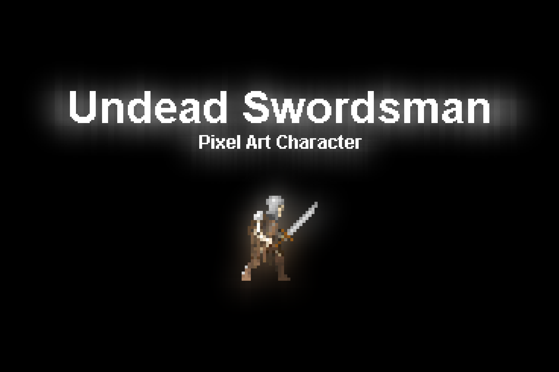 Undead Swordsman - Pixel Art Character