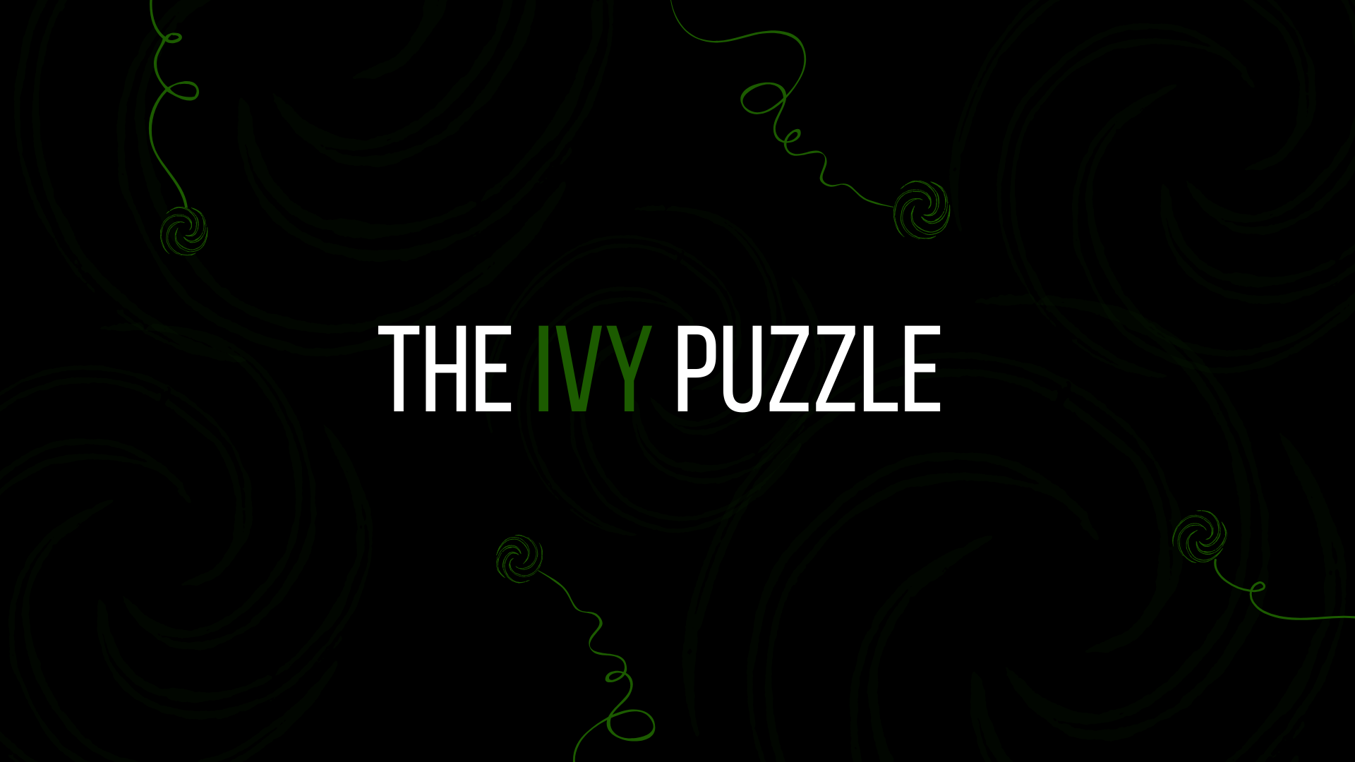 The Ivy Puzzle