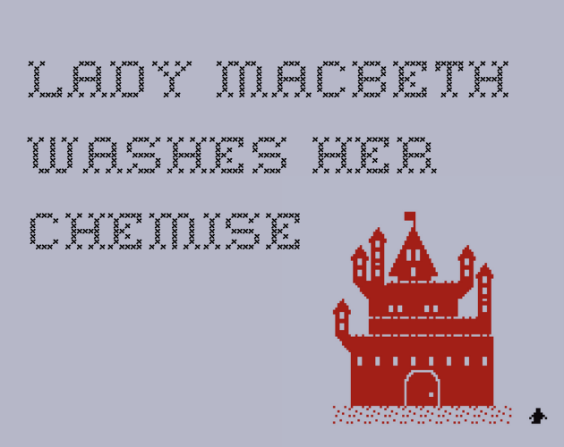 Cover image for Lady Macbeth Washes Her Chemise