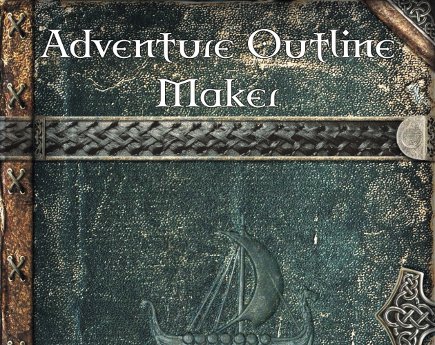 Cover image for Adventure Outline Maker