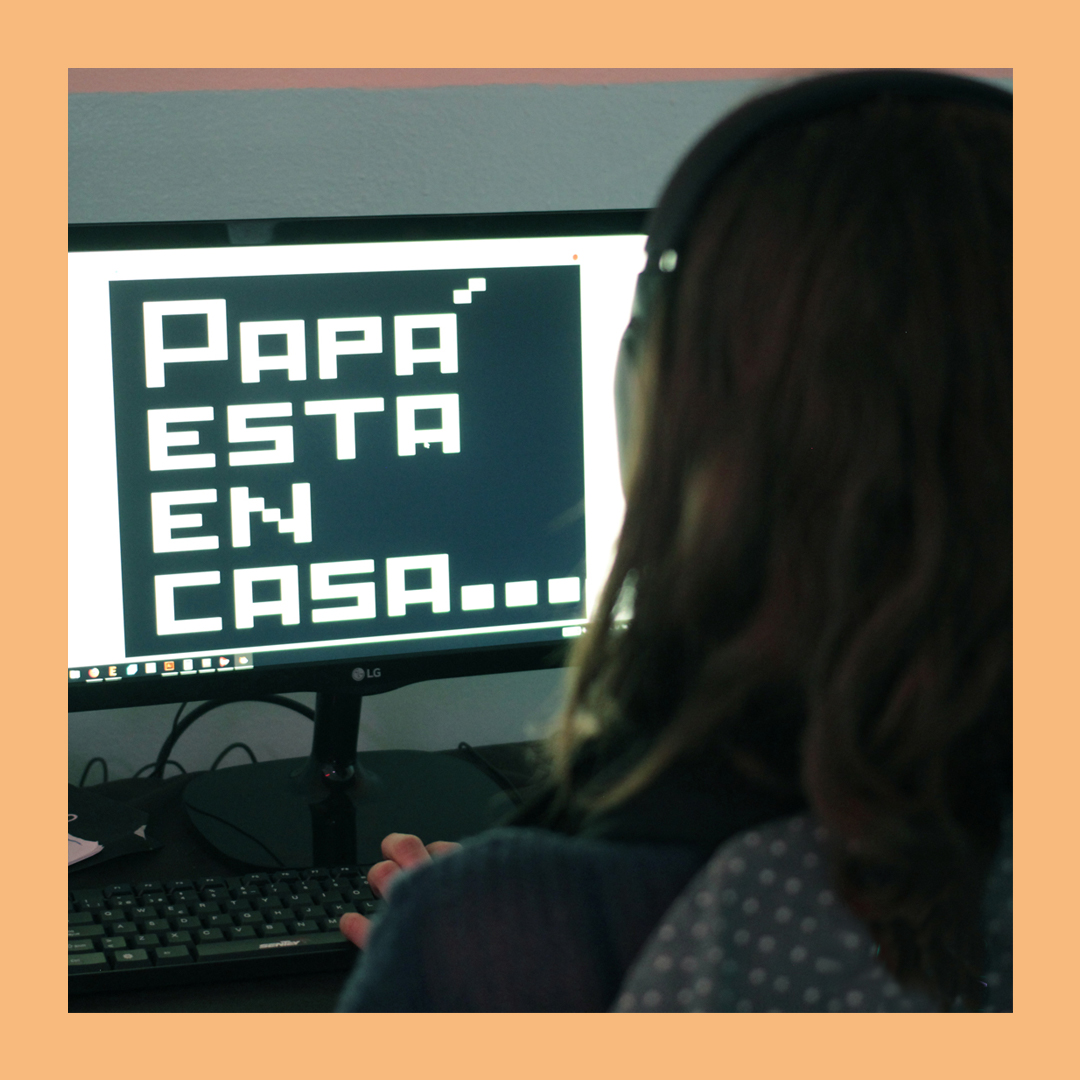 Papá está en casa