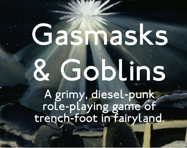Cover image for Gasmasks & Goblins