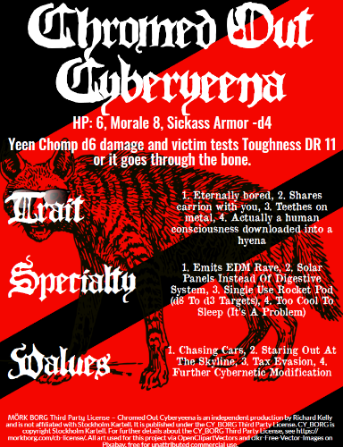 Cover image for Chromed Out Cyberyeena