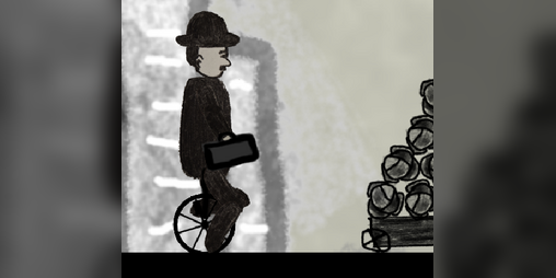 Cover image for Unicycle: late for work