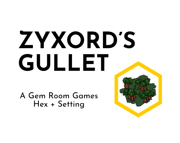 Cover image for Zyxord's Gullet
