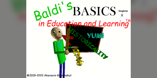 Cover image for Baldi's Basics Songkran In Education And Learning X