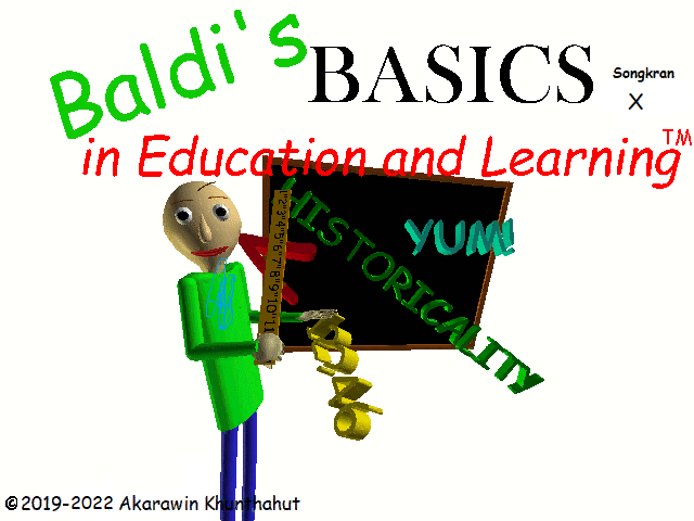 Baldi's Basics in Education and Learning Stuffed Action 